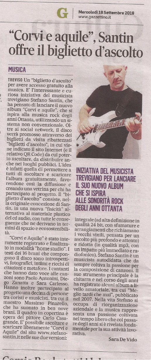 Il Gazzettino — 18.9.2019