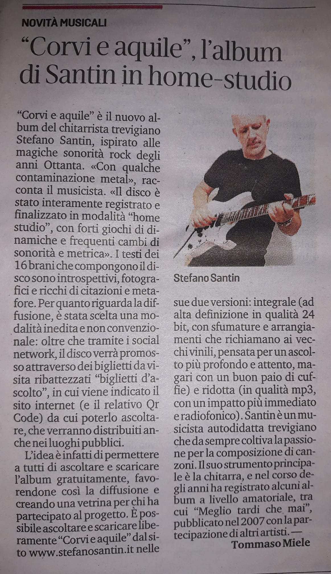 La Tribuna di Treviso — 23.12.2019